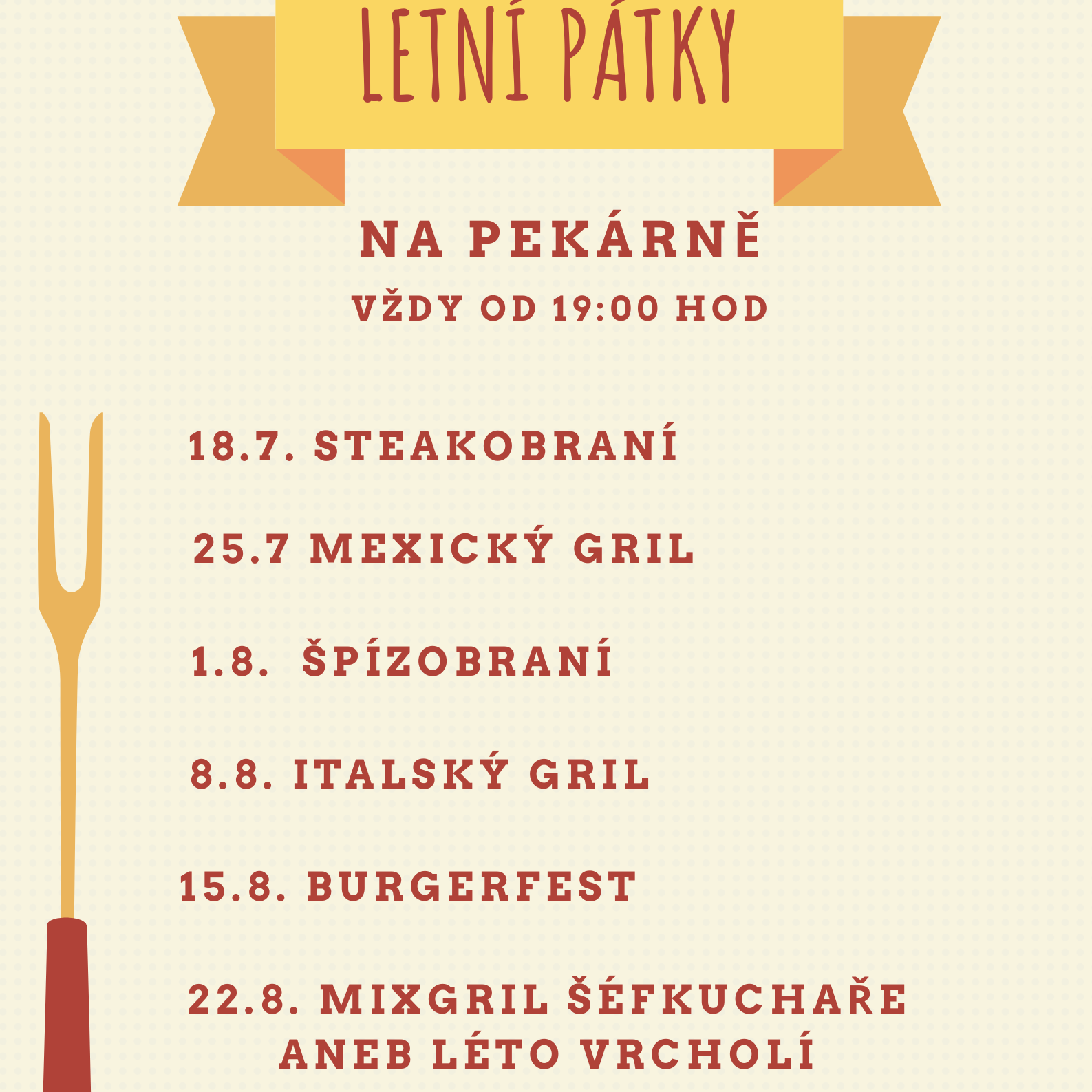 Letní páteční grilování! photo 1